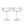 Deco Meridian Gold-Rimmed Crystal Coupe Glasses - Set of 2