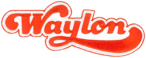 Patch - Waylon Jennings - Waylon (Red And White)