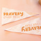 Bravery Over Fear Canvas Pennant