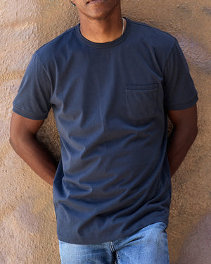 Sojourn Pocket Tee - Indigo