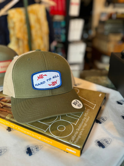 Hard to Kill Trucker Hat - Olive