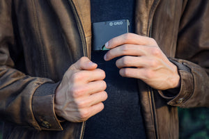 Grid Wallet - Titanium Clip