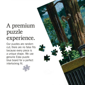 Smokey Bear Leaving in SUV Puzzle