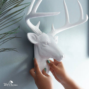 The Virginia Mini Deer Head Faux Taxidermy Single Color