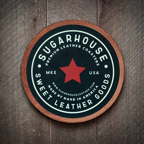 Use a Fucking Coaster Leather Coaster