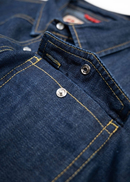 Saddleback Shirt: Lightweight Indigo