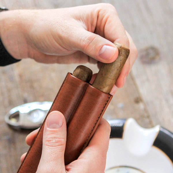 Klaro 2-Cigar Travel Case
