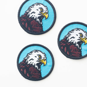 Freedom Eagle Embroidered Iron on Patch