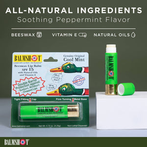 Cool Mint Camo Beeswax Lip Balm