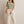 Striped Crochet Knit Tank - Green