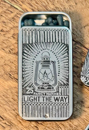 Fancy Matchbox w/25 Fancy Matches: Coyote