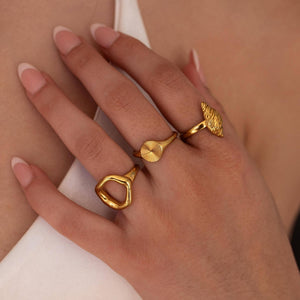 Sunburst Ring: Gold / 7