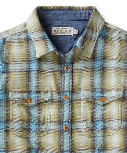 Blanket Shirt - Sage Sand Plaid