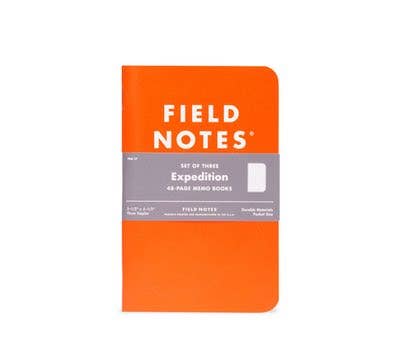 Field Notes Expedition 3-packs