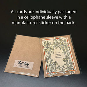 Funny Happy Retirement Greeting Card - Fucking Quitter