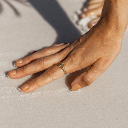 Sunburst Ring: Gold / 8