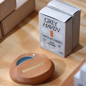 Greyhaven Solid Cologne – Ocean Air, Pine & Moss