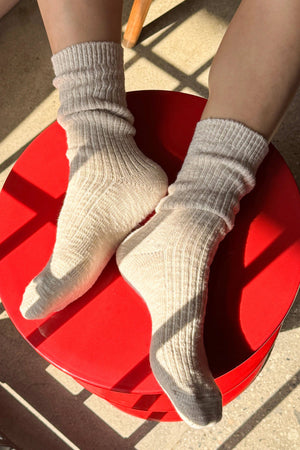 Cottage Socks : Oatmeal