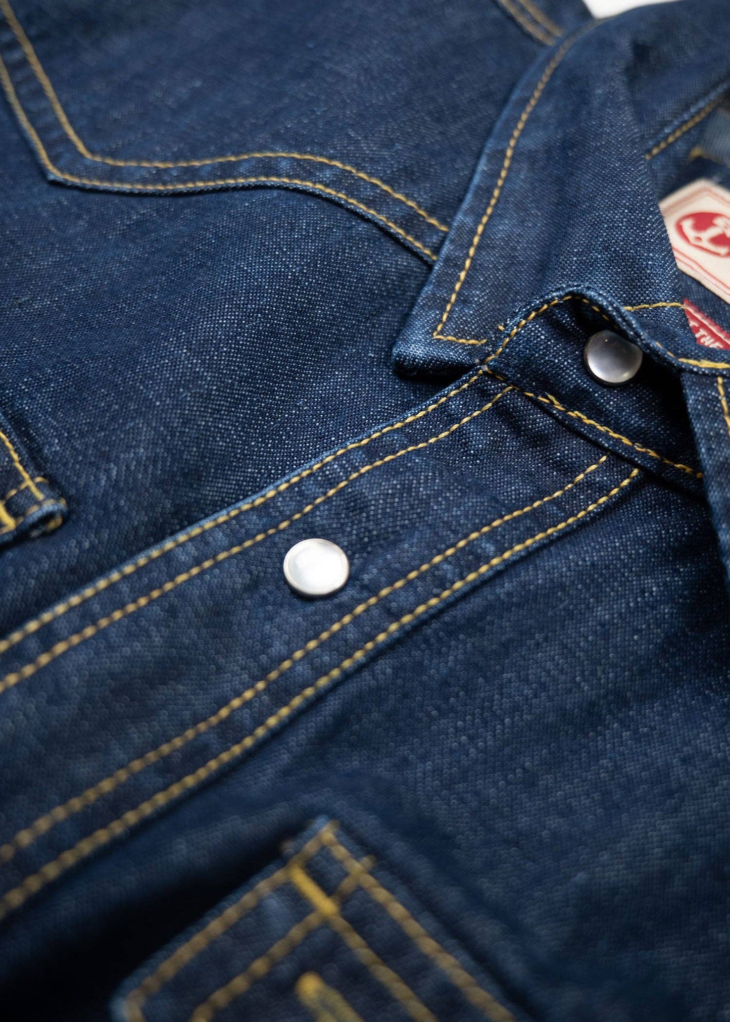 Saddleback Shirt: Lightweight Indigo