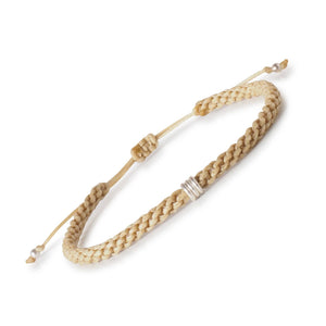 Men's Braided Bracelet | Rope Bracelet | Silver Bracelet | : Olive Gren