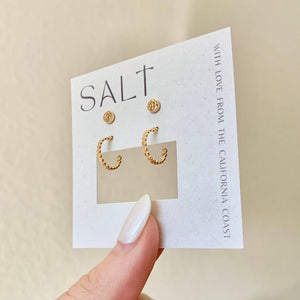 EVERYDAY HOOP & STUD SET