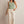 Striped Crochet Knit Tank - Green