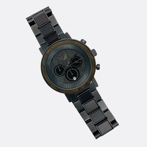 Wood Watch w/Genuine Wood - the "Marlin"