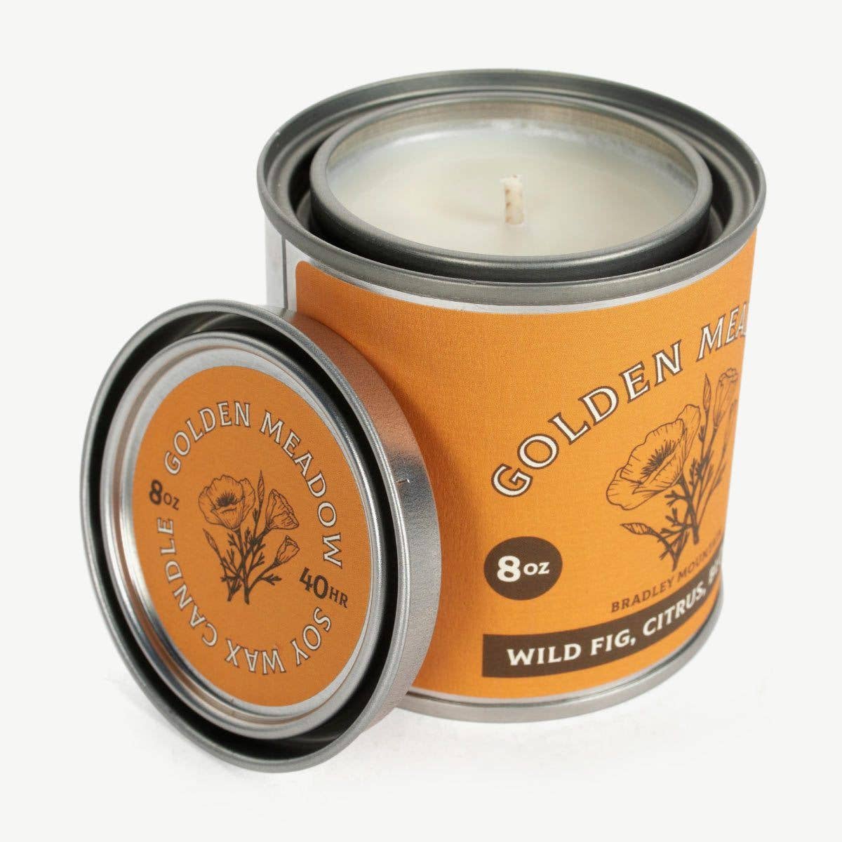 Golden Meadow Travel Candle