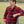 Desert Son Hero Knit Flannel : Red/Charcoal