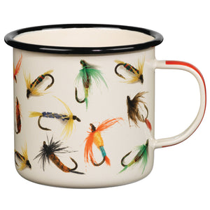 Enamel Mug - Fly Fishing