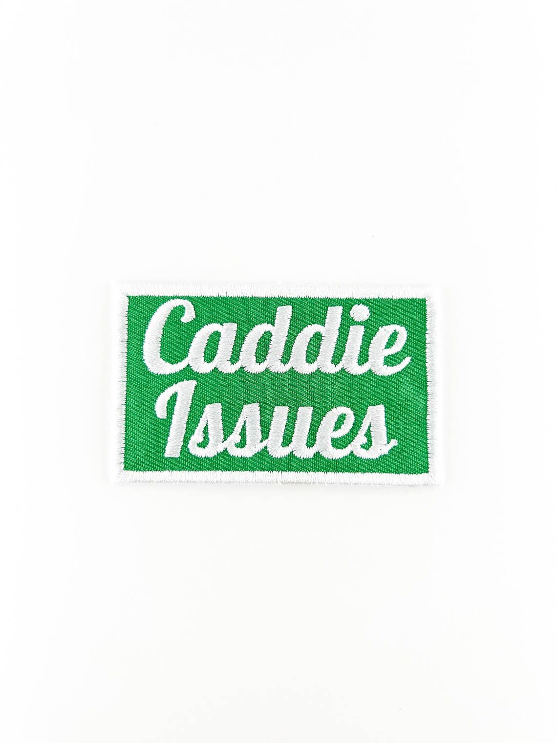 Caddie Issues Iron-On Patch Embroidered Patch