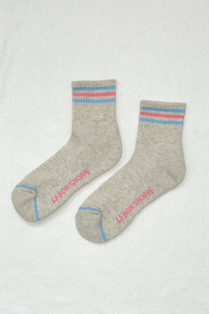 Girlfriend Socks : Egret