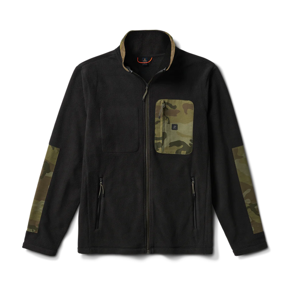 Landfall Zip Fleece- Black