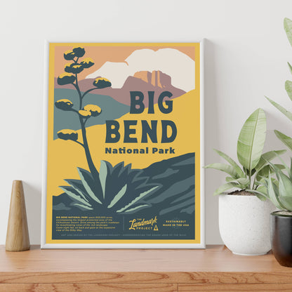 Big Bend National Park - 12x16 Poster