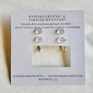 EVERYDAY HOOP & STUD SET
