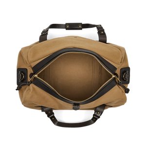 Medium Rugged Twill Duffle Bag - Tan