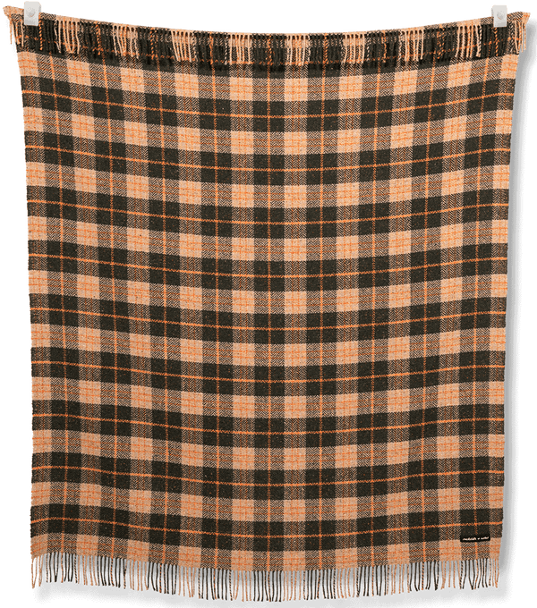 Vintage Plaid Hunter Blanket