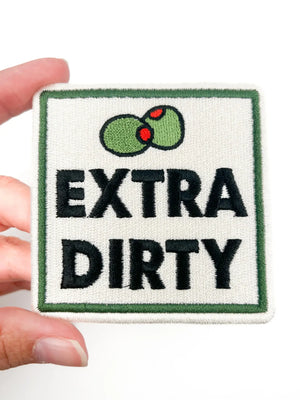 Extra Dirty Patch Embroidered Iron On