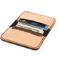 No. 215 - Card Wallet Glazed Tan