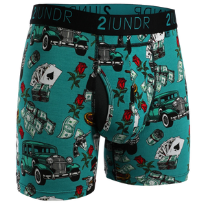 2UNDR - SWING SHIFT BOXER BRIEF - MOBSTERS
