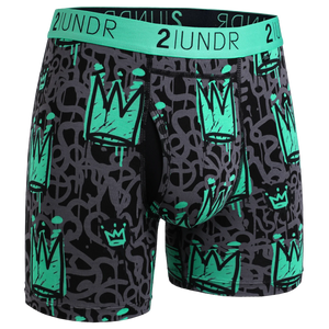 2UNDR - SWING SHIFT BOXER BRIEF - CROWNS