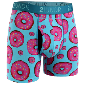 2UNDR Swing Shift Boxer Brief - Donuts (6" inseam)