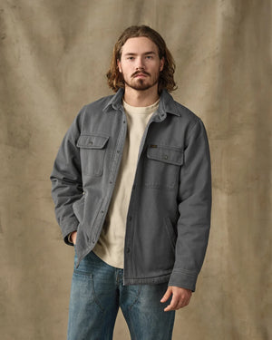 Fleece Lined Jac-Shirt - Rockslide Gray