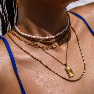 30A Necklace Gold: Gold