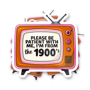 SB Please Be Patient I'm From the 1900s Vinyl Sticker