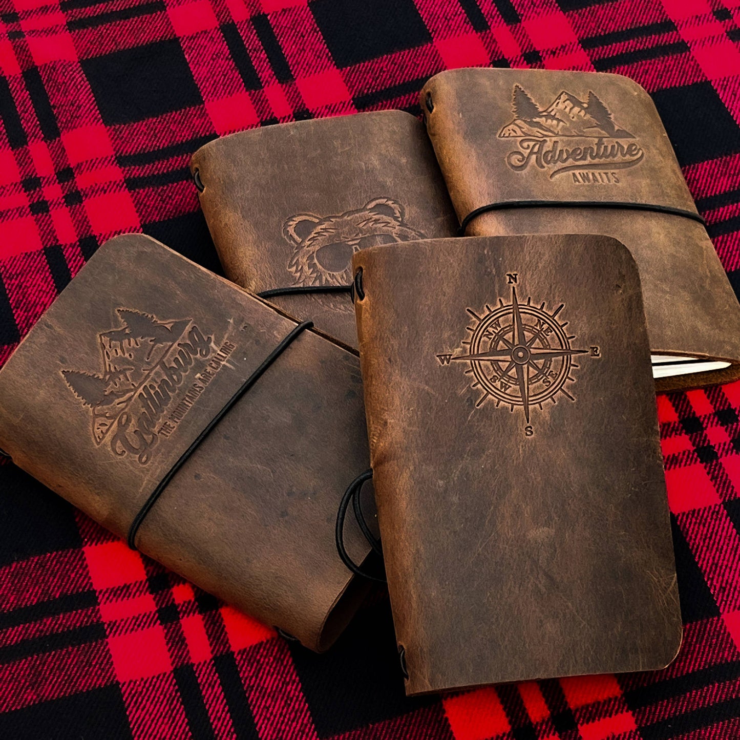 Leather Journal: Compass Rose