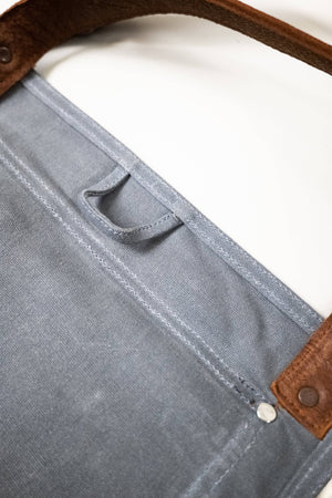 Canvas Shop Apron: Olive / O/S