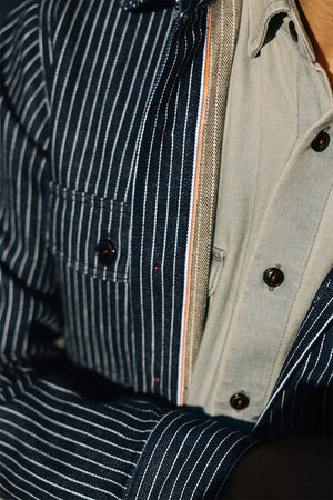 The Anvil Indigo Stripe - Rinse 14oz Selvedge