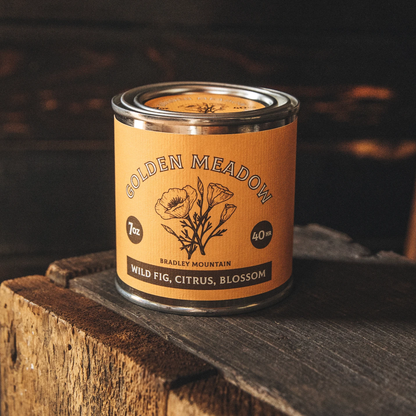 Golden Meadow Travel Candle