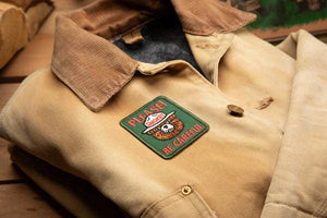 Be Careful Embroidered Patch